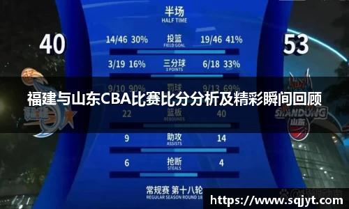 福建与山东CBA比赛比分分析及精彩瞬间回顾